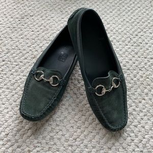 Gucci Suede Horsebit Loafers 38/7.5